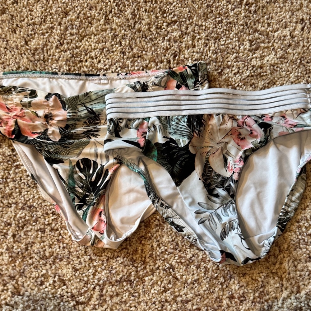 Mixed Bikini Set - Black & Tropical Print Women’s Swimwear BUNDLE - Picture 3 of 7